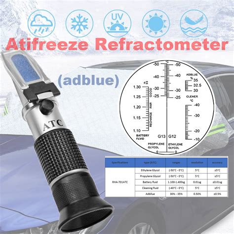 otc antifreeze refractometer|refractometer antifreeze testers coolant.